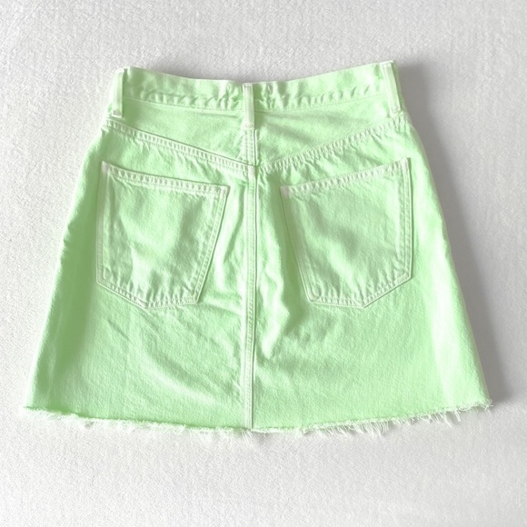 AGOLDE Criss Cross Mini Denim Skirt - Picture 13 of 15